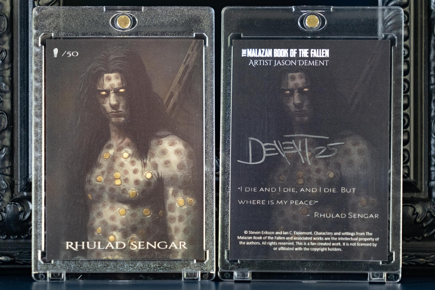 Rhulad Sengar - Malazan Trading Cards-Series I - Signed/Numbered