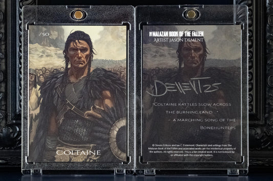 Coltaine - Malazan Trading Cards-Series I - Signed/Numbered