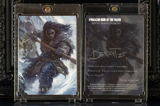 Trull Sengar - Malazan Trading Cards-Series I - Signed/Numbered