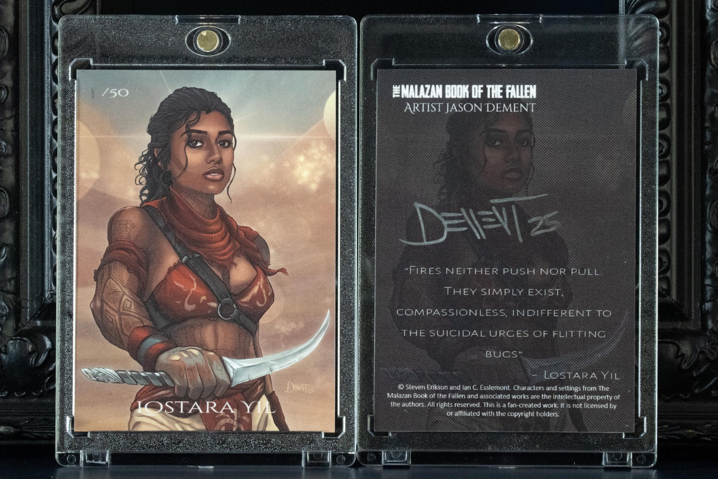 Lostara Yil - Malazan Trading Cards-Series I - Signed/Numbered
