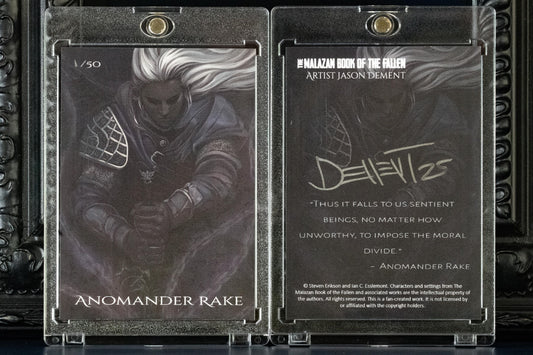 Anomander Rake - Malazan Trading Cards-Series I - Signed/Numbered