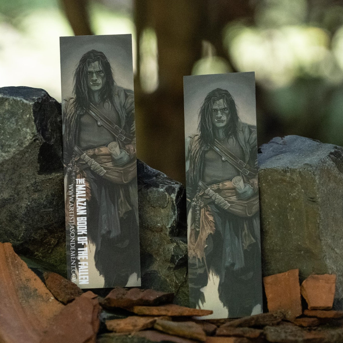 Icarium - Premium Linen Bookmark - Malazan Book of the Fallen