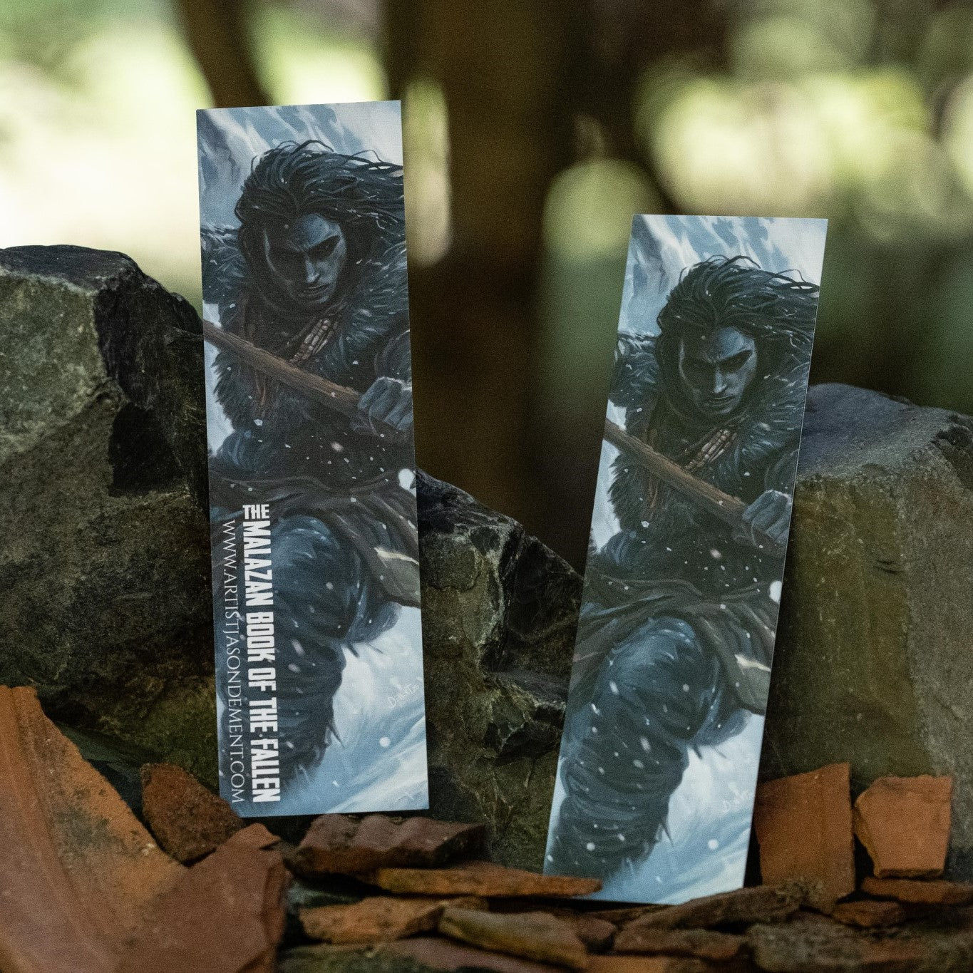 Trull Sengar - Premium Linen Bookmark - Malazan Book of the Fallen