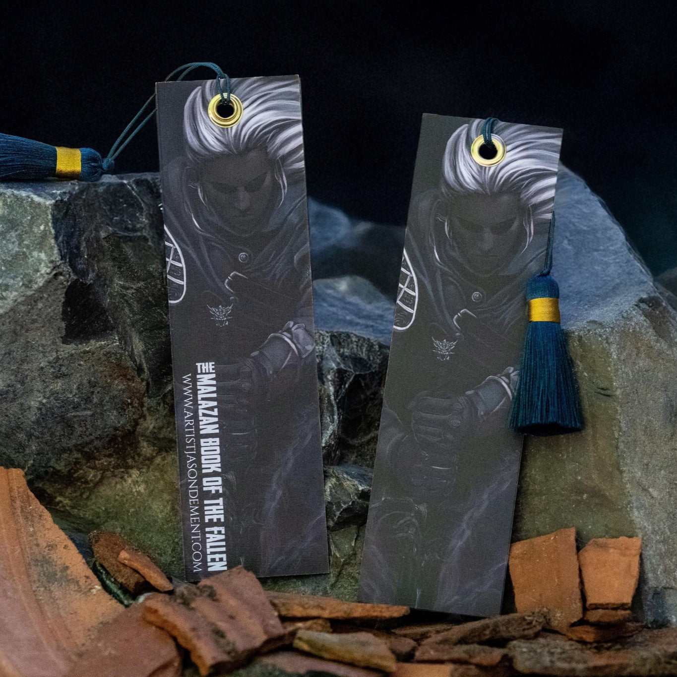 Anomander Rake - Premium Linen Bookmark - Malazan Book of the Fallen