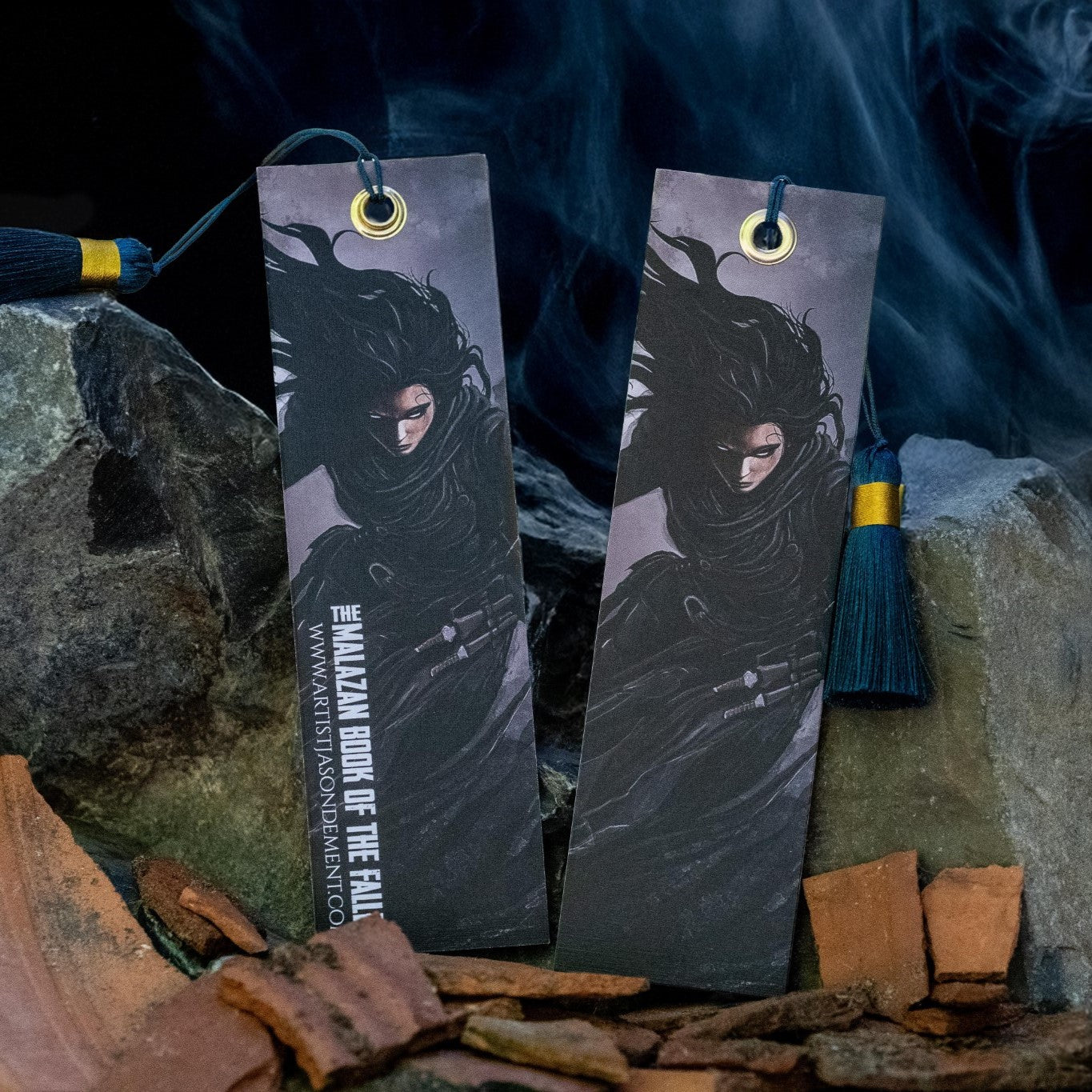 Apsalar - Premium Linen Bookmark - Malazan Book of the Fallen