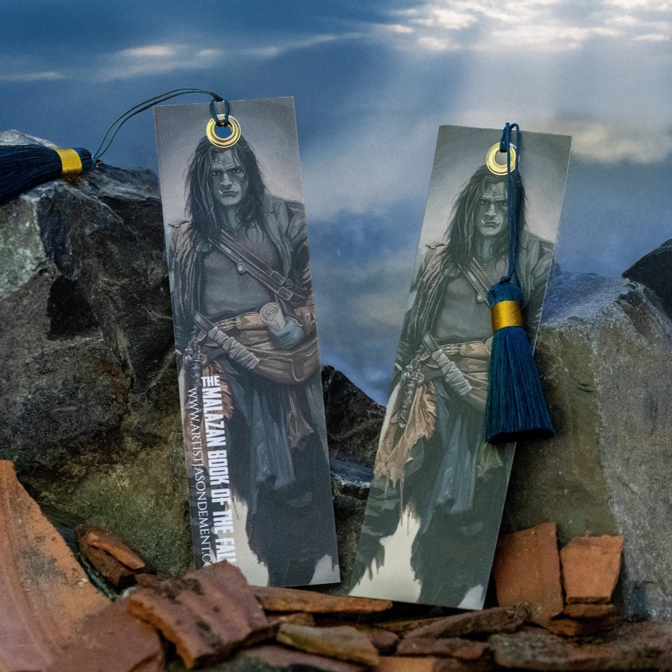 Icarium - Premium Linen Bookmark - Malazan Book of the Fallen