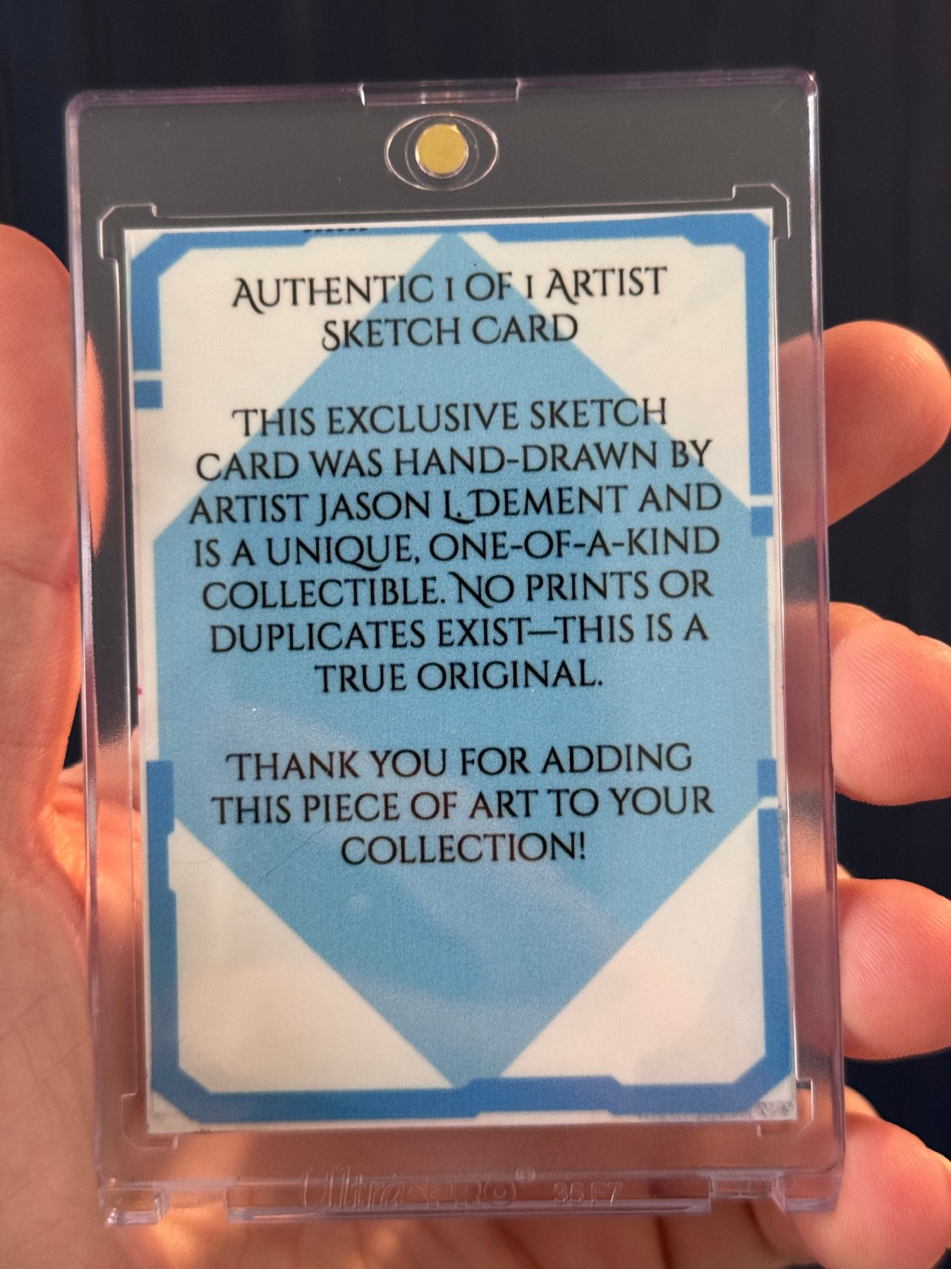 General Kenobi 1/1 Artist Sketch card (Star Wars)