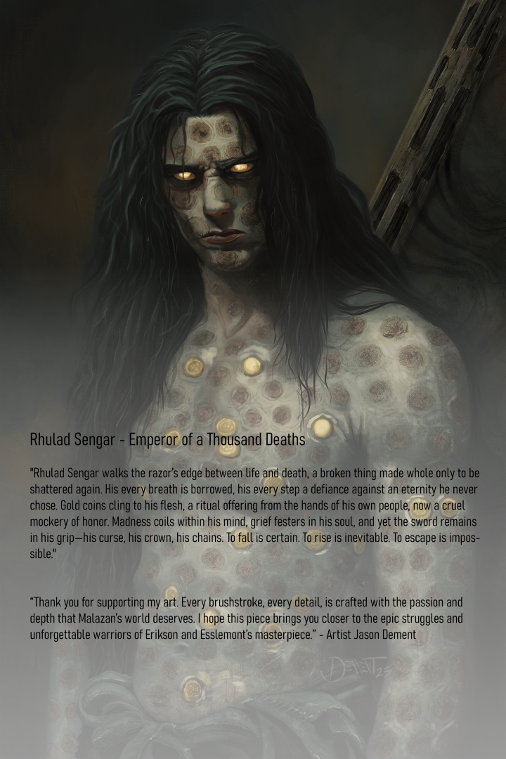 Rhulad Sengar - 8"x12" Giclée Art Print/matboard mounted