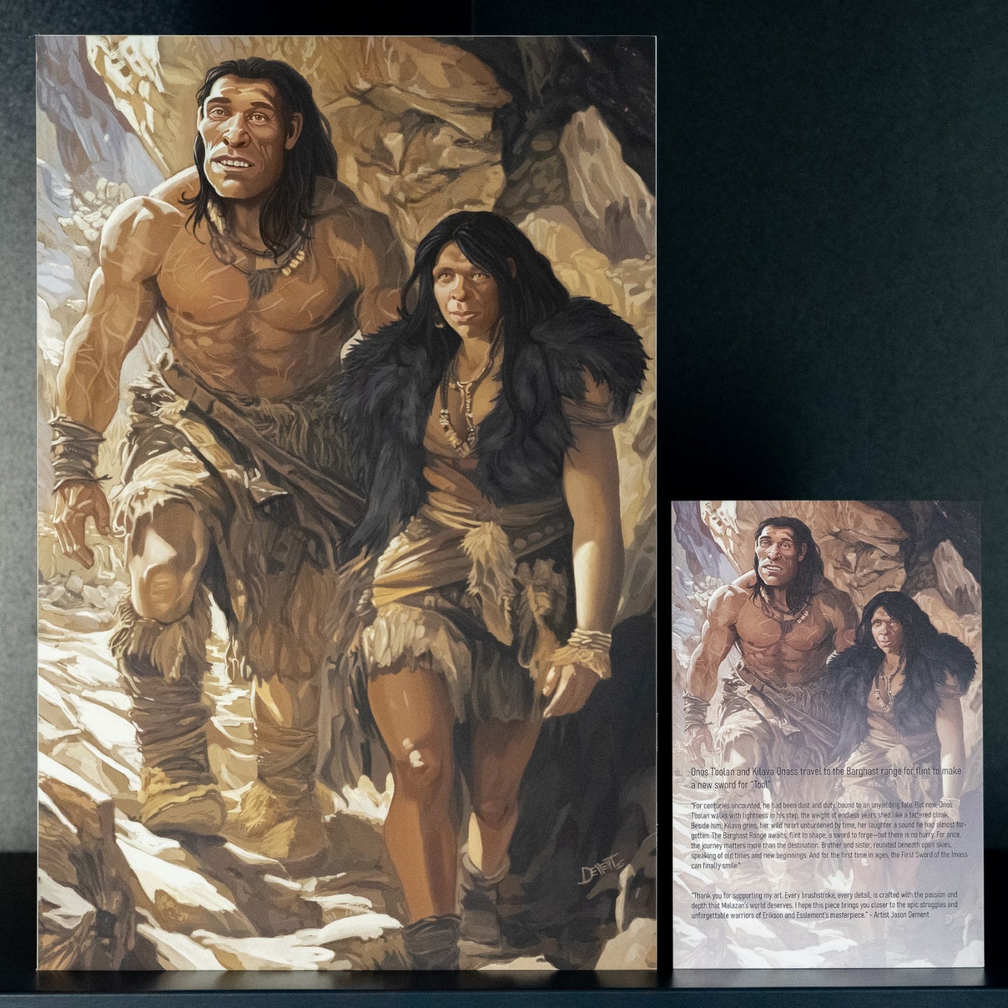 Tool & Kilava - 8"x12" Giclée Art Print/matboard mounted