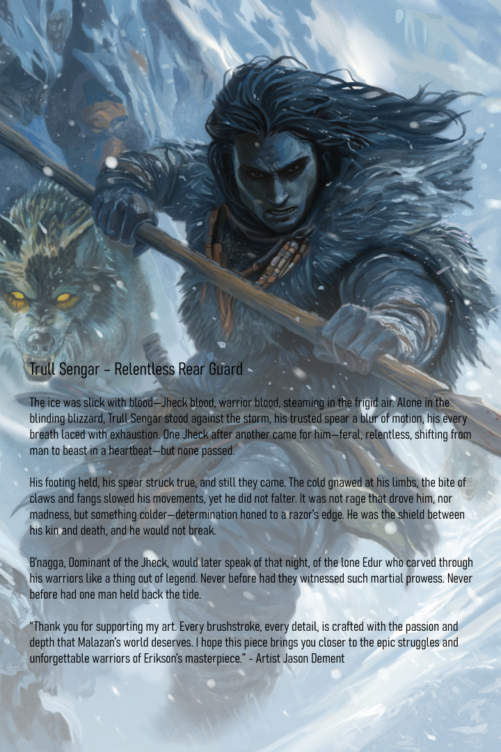 Trull Sengar - 9"x12" Giclée Art Print/matboard mounted