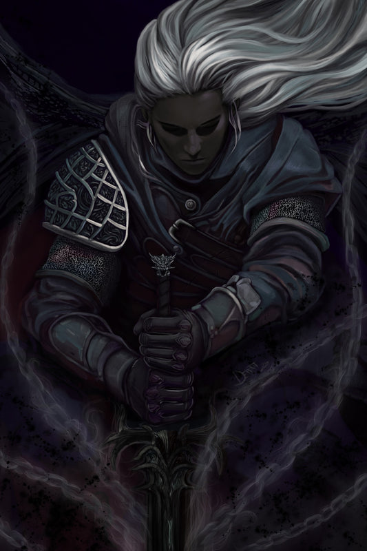 Anomander Rake - Fine Art Print by Artist Jason Dement