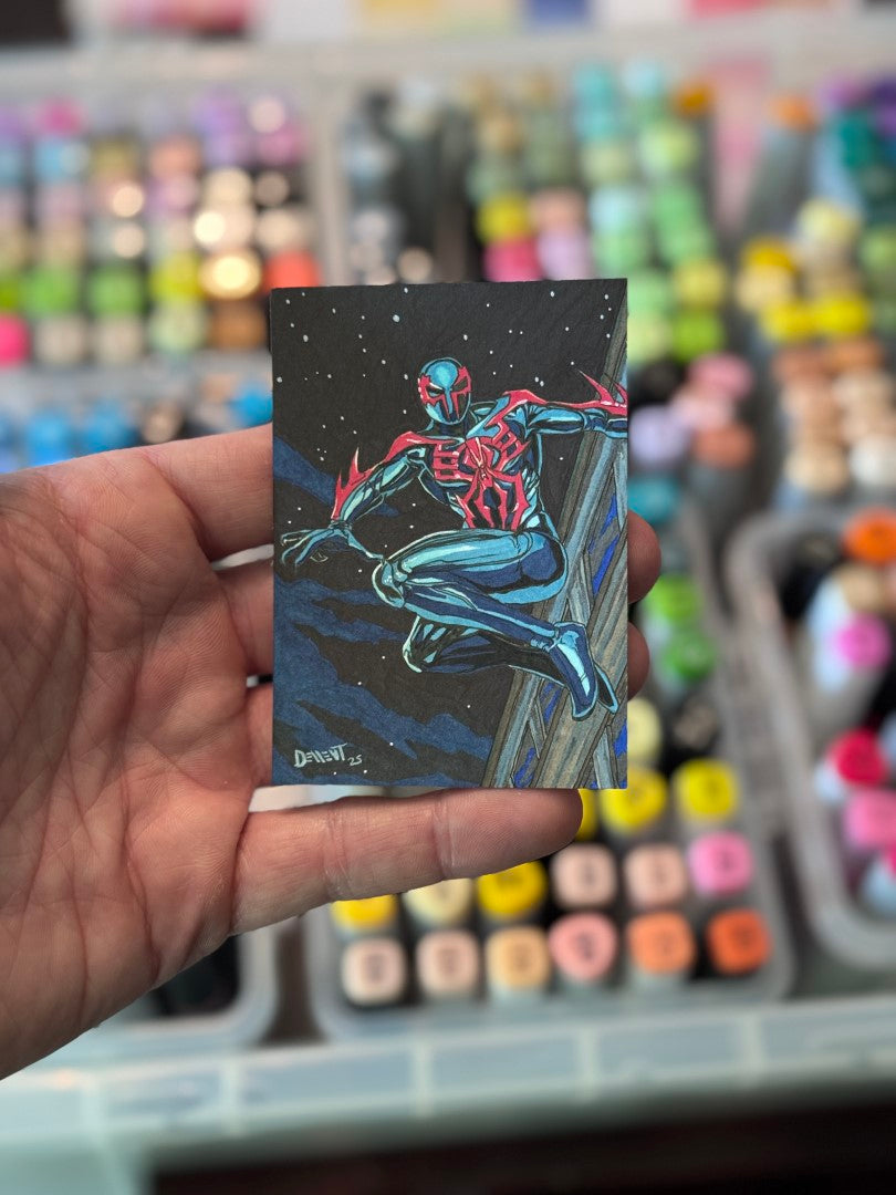 Spider-Man 2099 V1- 1/1 Artist Sketch card (Marvel)