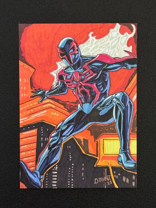 Spider-Man 2099 V2- 1/1 Artist Sketch card (Marvel)